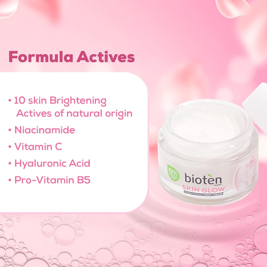 BIOTEN, BIOTEN WHTENING NGHT CR SK GLOW 50ml | Watsons Philippines